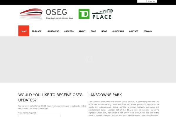 Sirens theme site design template sample