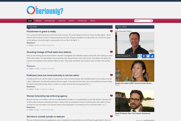 Zenko theme site design template sample