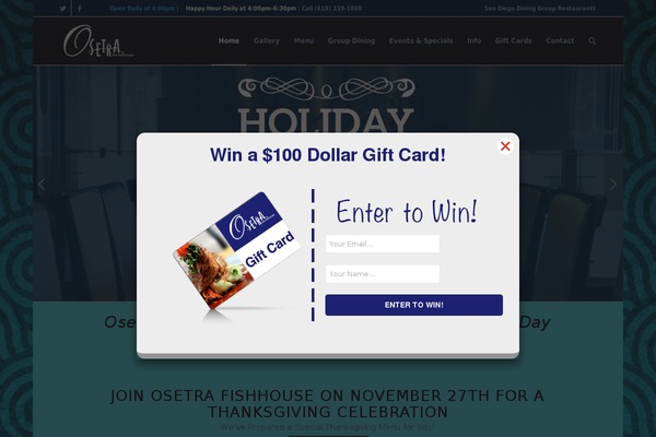 Site using Arscode-ninja-popups plugin