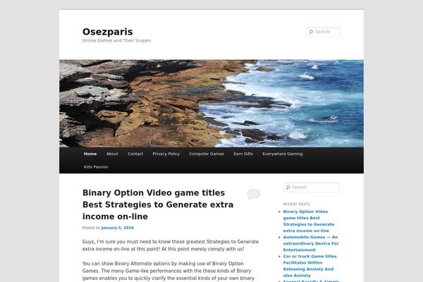 osezparis.com site used Visual