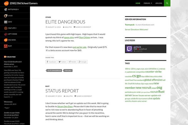 Site using Js_composer_salient plugin