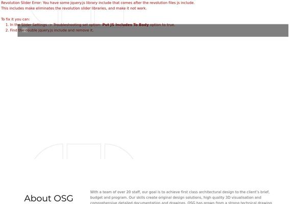 osgarchitecture.com site used Baroque