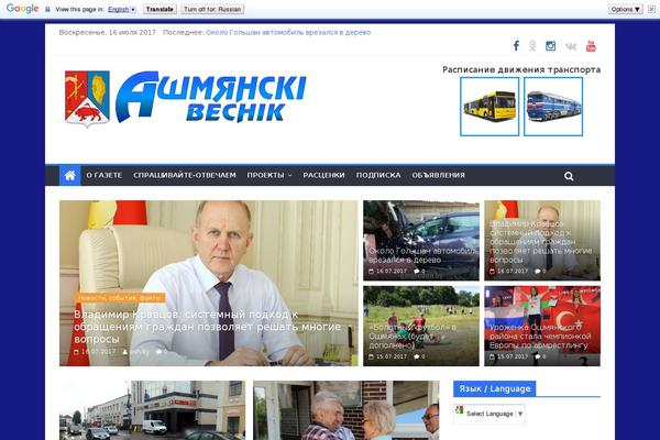 News-portal-pro theme site design template sample