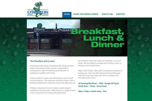 Zen theme site design template sample