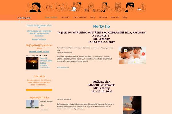 MioWeb theme site design template sample