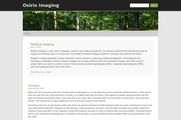 RCG Forest theme site design template sample