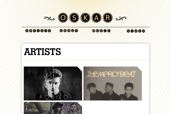 oskar-recordings.com site used Oskar_wp_final