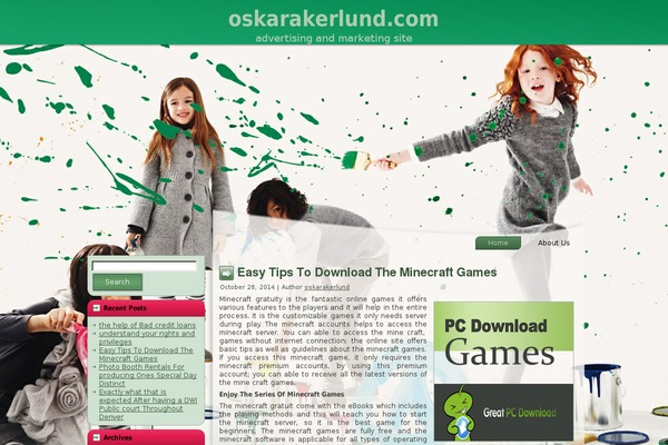 oskarakerlund.com site used Art_enjoy