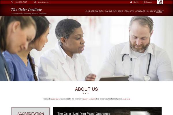 Storefront theme site design template sample
