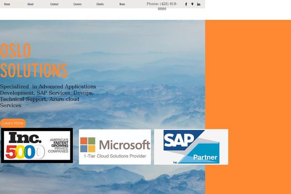 Site using Simple Responsive Slider plugin