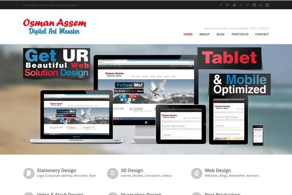 Cleanspace theme site design template sample