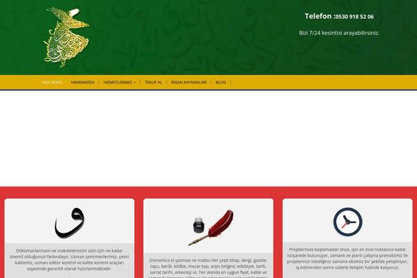 Alterna theme site design template sample