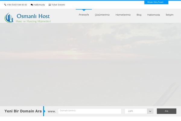 Megahost theme site design template sample
