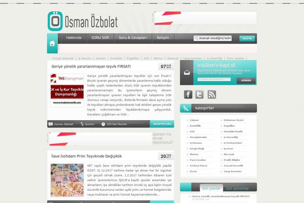 osmanozbolat.com site used Trendblog