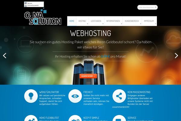 Hostchillyv3 theme site design template sample