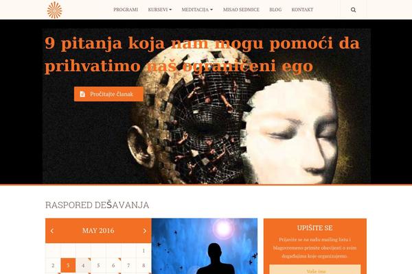 Salvation theme site design template sample