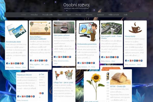 pinpress theme site design template sample