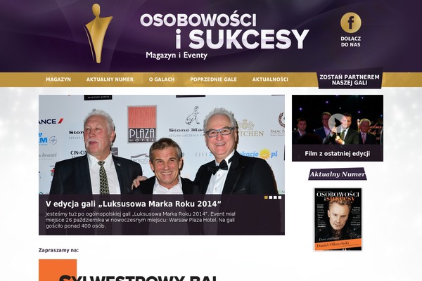 Gala theme site design template sample