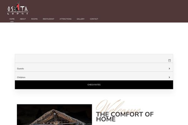 Site using Wp-hotelier plugin