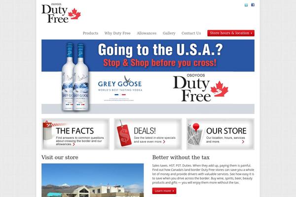osoyoosdutyfree.com site used Dutyfree