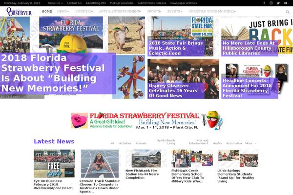 Bloggie theme site design template sample