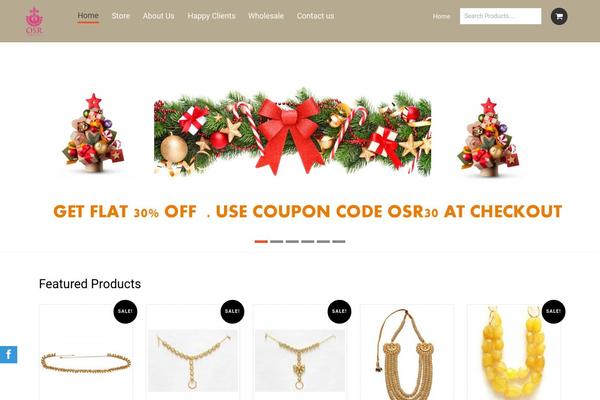 Luxury theme site design template sample