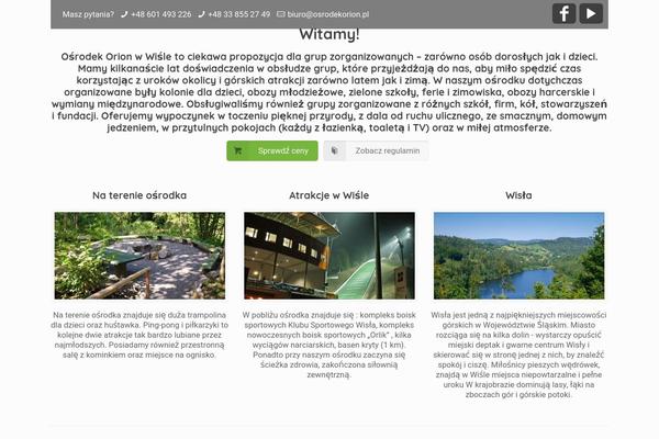Site using Autoptimize plugin