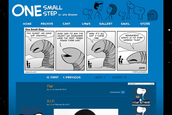 Site using BlogWell's Simple Image Link Widget plugin