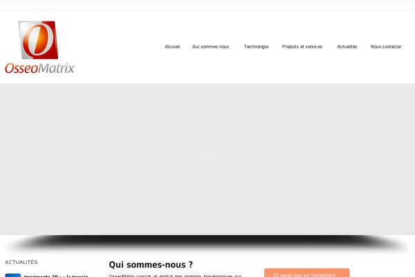 osseomatrix.com site used Hotshot
