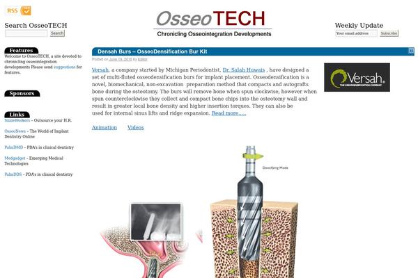 osseotech.com site used Osseotech