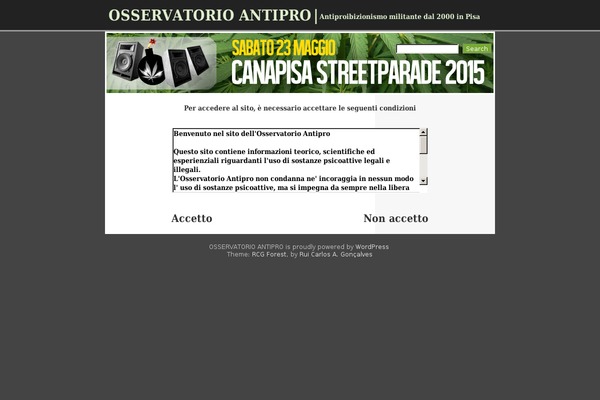RCG Forest theme site design template sample