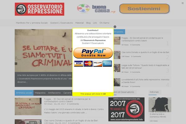 NewsZone theme site design template sample