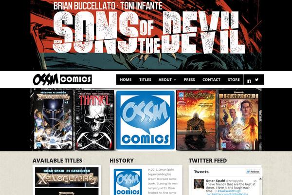Contentberg theme site design template sample