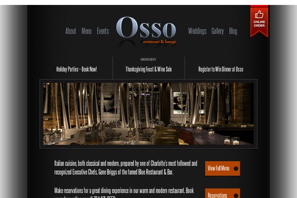Adora theme site design template sample