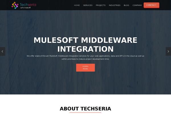 Story theme site design template sample