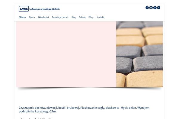 ostech.pl site used Simple Business WP