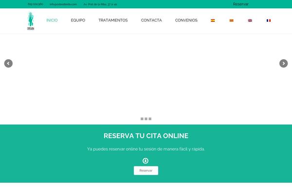 Impreza theme site design template sample