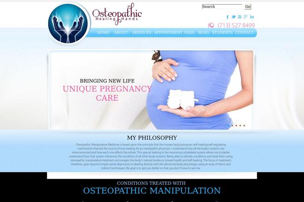 YPO theme site design template sample