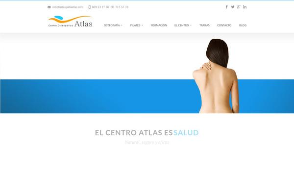Terra theme site design template sample