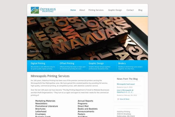 Ecobiz theme site design template sample