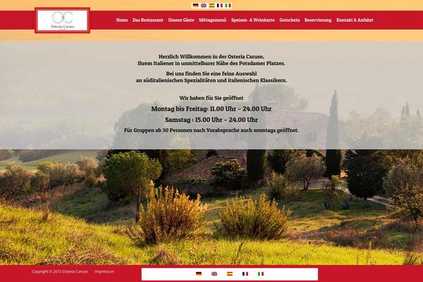 Lezzatos theme site design template sample
