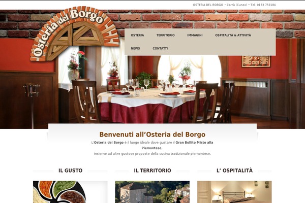 osteriaborgo.it site used Exoone