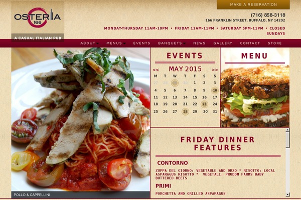 osteriabuffalo.com site used Osteria