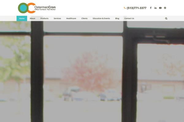 Impreza Child theme site design template sample