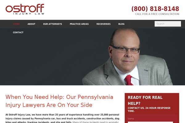 Opus theme site design template sample