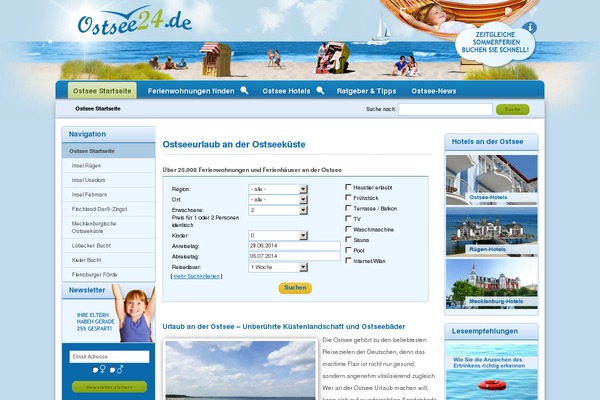 Ostsee24 WordPress theme, websites list used Ostsee24 theme Ostsee24 theme websites examples