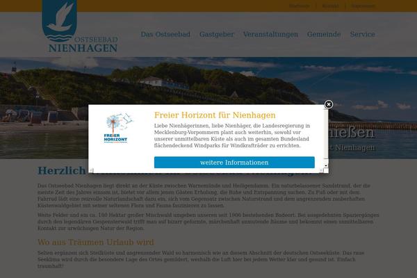 ostseebad-nienhagen.de site used Ostseebad-nienhagen