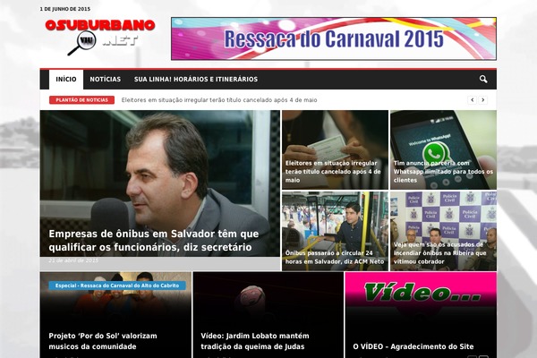 NewsMag theme site design template sample