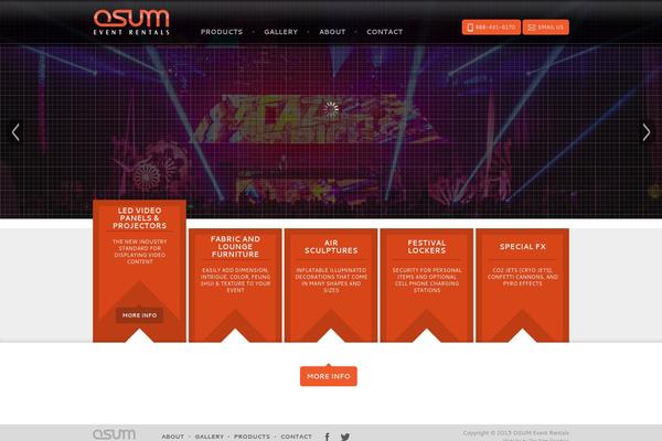 osumeventrentals.com site used Osumwp