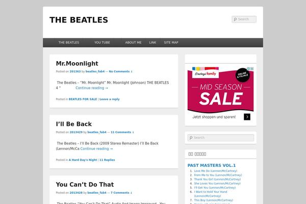 Catch Box theme site design template sample